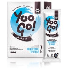 Yoo Go - Хранителен коктейл Кокосови бисквитки за регулиране на телесното тегло