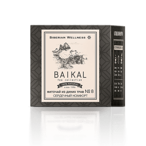 Фиточай от диви билки №8 (Сърдечен комфорт) - Baikal Tea Colection