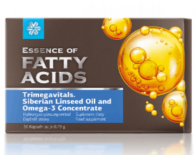 Сибирски лен и Омега-3 - Тримегавитал/Essential Fatty Acids