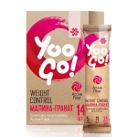 Yoo Go - Напитка за регулиране на телесното тегло (малина-нар)