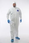 Сертифицирано Защитно облекло срещу COVID-19.  Стандарт  EN 14605, ISO 13982-1